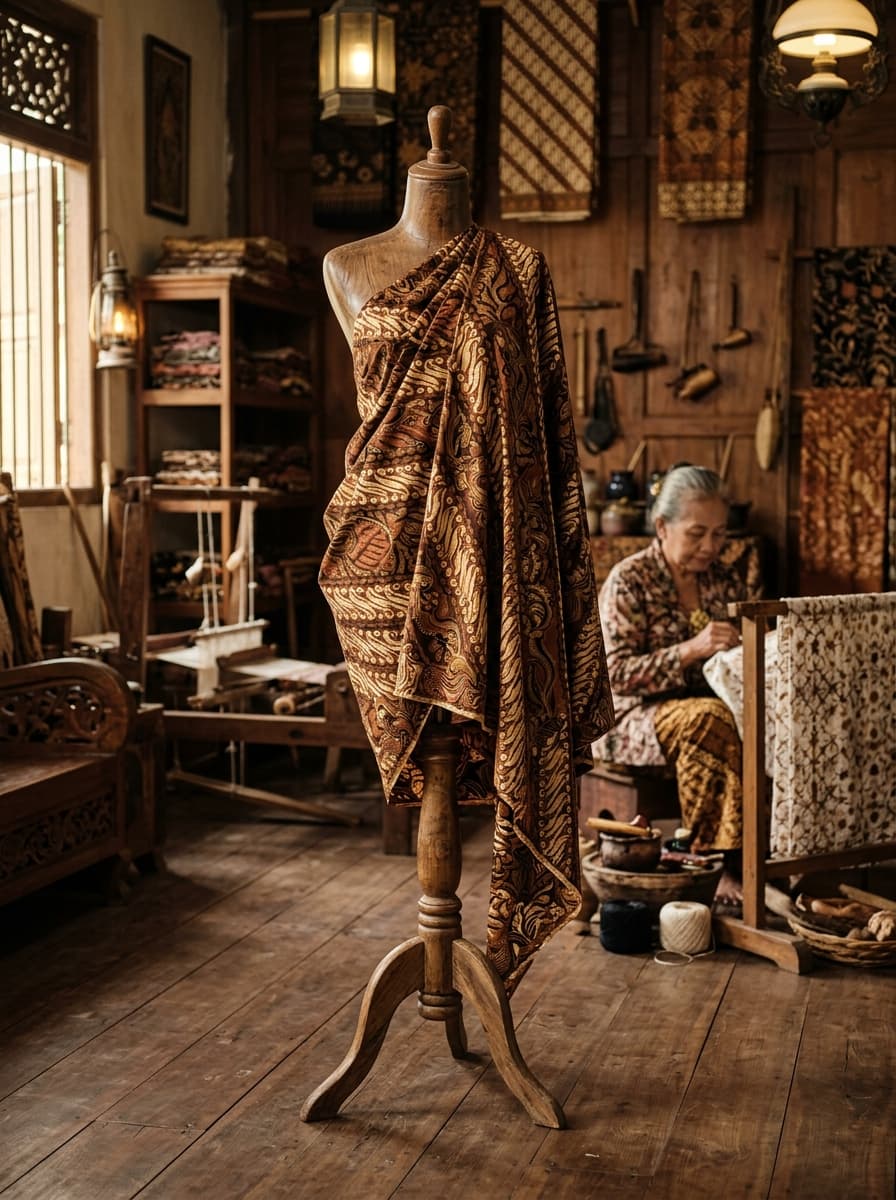 Kain Batik Tulis & Ecoprint Wiliwang Magetan